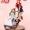 ほっぺ“プニプニ”したくなる可愛さ♪「はたらく細胞」赤血球と血小板がフィギュアに「赤血球のおねえちゃん！」「血小板ちゃん！」・画像
