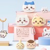 ちいかわ、うさぎたちがパフになっちゃった!?「ちいかわ」可愛さと使いやすさを両立した「ミルフィー」メイクパフが登場・画像