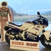 「バリバリ伝説」巨摩郡のCB750F実車に跨ろう！最新VRシミュレーターで体感！体験型展示が実施中・画像