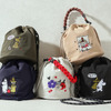 ムーミン、リトルミイ、スナフキンの大人かわいい巾着バッグ登場！世界観を刺繍で表現☆・画像