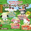 旅気分のキティ、ポチャッコたちが置き時計に！「サンリオキャラクターズ ダンボールウォッチ3」カプセルトイに登場・画像