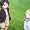 夏アニメ「令和のダラさん」禁足地に踏み入った日向と薫は、異形の存在“屋跨斑”に遭遇するが…？第1話先行カット・画像