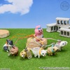 「おぱんちゅうさぎ」と踏ん張りポーズのワンコたちにキュン…☆マスコットキーチェーンが26年8月17日に発売！・画像