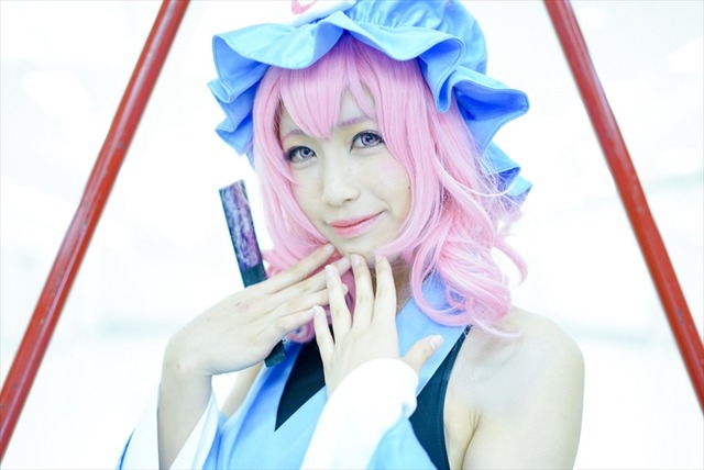 望月もち子さん@mocidukimochico 西行寺幽々子『東方project』（衣装：長井P@kalisuma_0805）