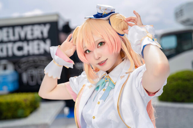 コスプレ】これぞアイドル「ホロライブ」桃鈴ねねのブライト衣装コスが 