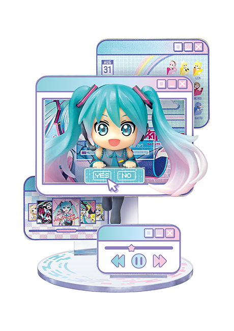 初音ミク」たちが、パソコン画面から飛び出す！ リーメント新作