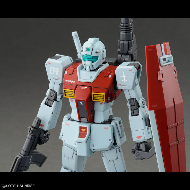 ガンプラ「HG 1/144 ジム (ショルダー・キャノン装備/ミサイルポッド