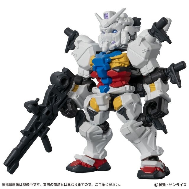 RX-78-2 ガンダム」や「シャア専用ザクII」らをカスタマイズ
