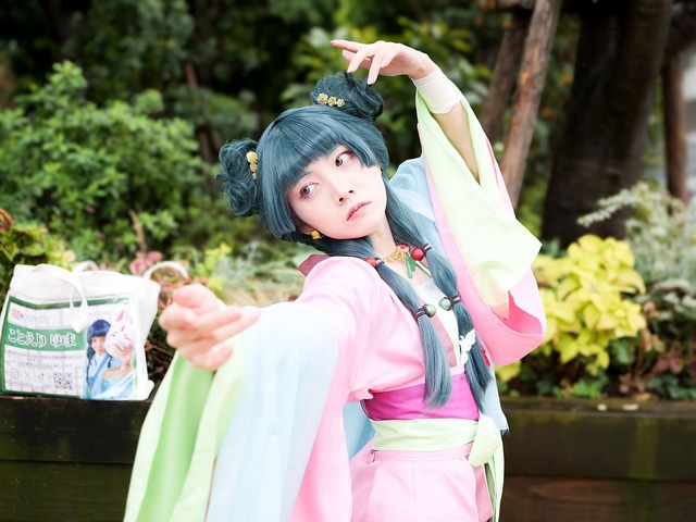 【写真・画像】『薬屋のひとりごと』猫猫コスプレ 3枚目