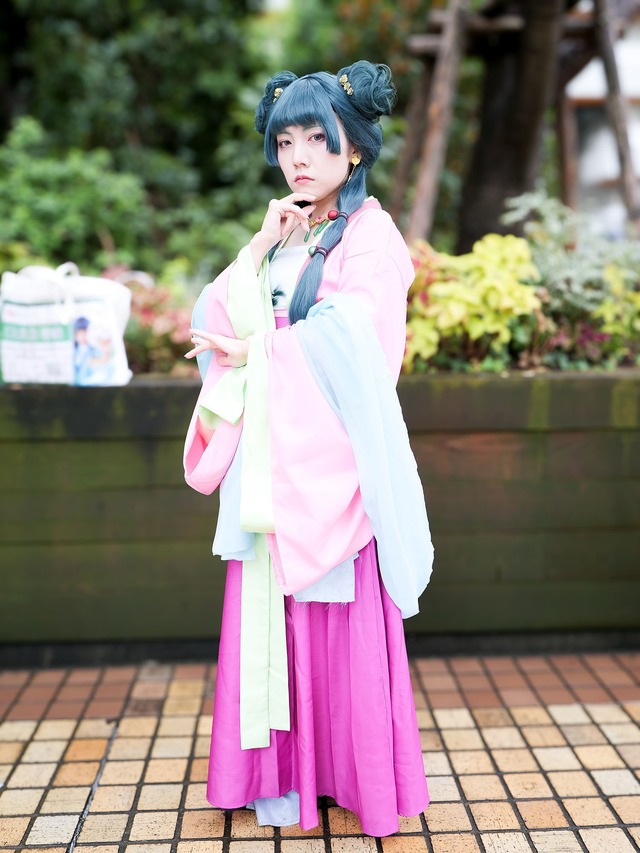 【写真・画像】『薬屋のひとりごと』猫猫コスプレ 4枚目